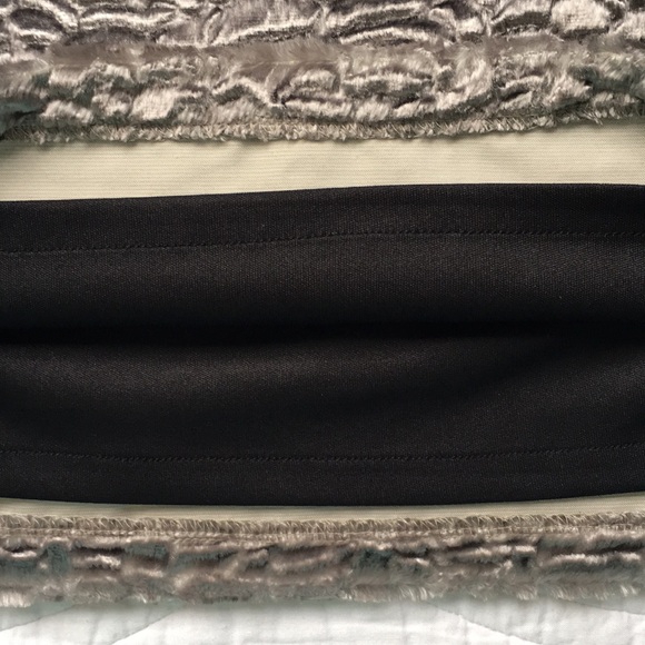 Anthropologie Poleci Faux Fur Ridged Skirt Small 2 Waist 26 - Picture 6 of 8